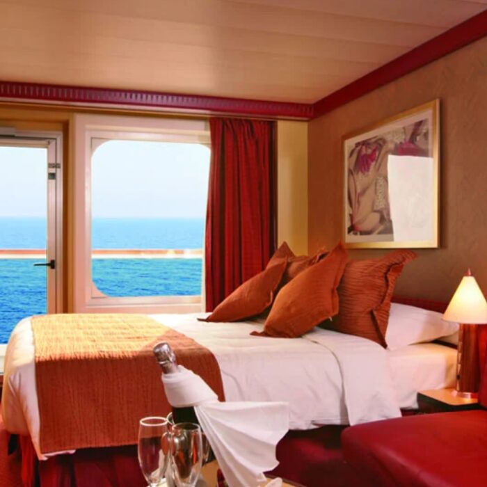 Cabine single balcon