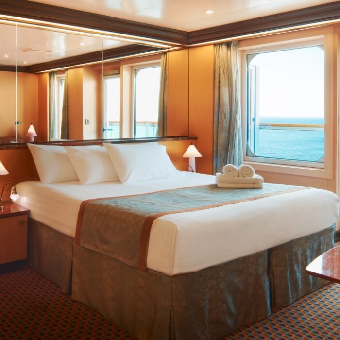 Cabine triple balcon